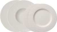 Villeroy & Boch Manufacture Rock Teller-Set van 4