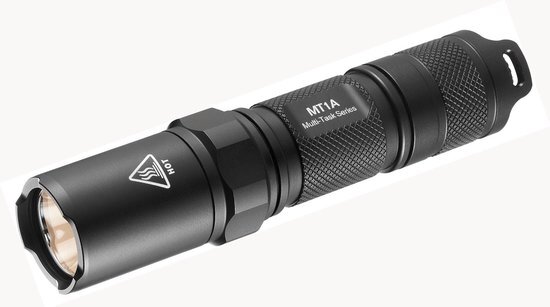 NITECORE Multi Task MT1A LED Mini zaklamp Werkt op batterijen 140 lm 55 g Zwart