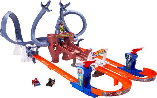 Hot Wheels Spider-Mans Wirwarrende Racebaan