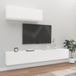 Maison Exclusive - Ensemble de meubles TV 3 pcs Blanc Bois d'ingénierie