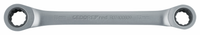 Gedore Ringsleutel met Ratel 17x19mm