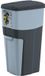 AC-DECO Bama Italia Recycle afvalemmer Bama Trypla lichtgrijs / donkergrijs 38 liter