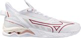 Mizuno Wave Mirage Dames Handbalschoenen Wit/Roze Maat 37
