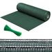GARDENIX Hekscherm, inkijkbescherming voor tuinhek en balkonleuningen met kabelbinders, 1x25m, groen