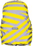 Wowow Bag cover Berlin - Waterdichte regencover rugzak - boekentas met reflectie - 25L
