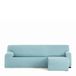 Eysa Bi-elastische bankhoes voor chaise longue, met korte arm aan de rechterkant, kleur marineblauw, harlem-design