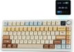 EPOMAKER x AULA F75 MAX - Brun / Caramel - Clavier mécanique sans fil - RGB - 75% - QWERTY - Clavier de jeu - Leobog Reaper Switch