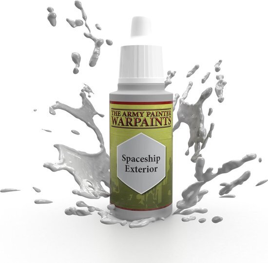 The Army Painter | Warpaint | Spaceship Exterior | Acrylic Non-Toxic Heavily Pigmented Water Based Paint for Tabletop Roleplaying, Boardgames, and Wargames Miniature Model Painting