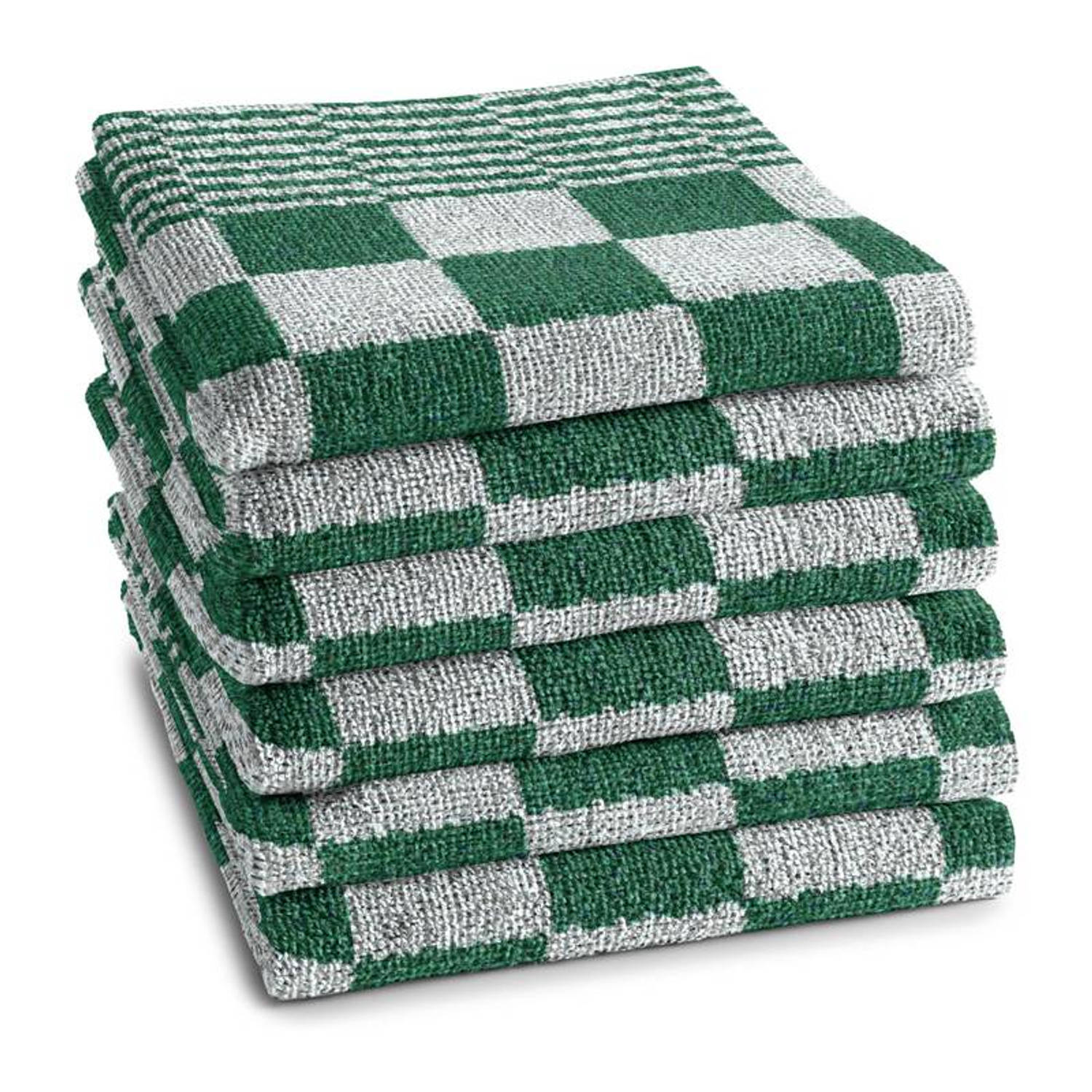 DDDDD Barbeque - Keukendoek - 50x55 cm - Set van 6 - Green