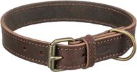 Trixie Halsband Hond Rustic Vetleer Donkerbruin