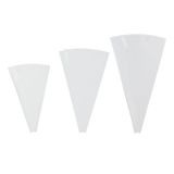 LILY COOK KP5425 Poche à Douille en Tissu Coton Blanc 30 x 0,20 x 17 cm