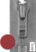 Opti Rits P60 D profielrits 6 mm deelbaar 987 Roodbruin Kunststof
