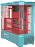 Thermaltake View 600 TG Full - Big-Tower - Mint/Rood