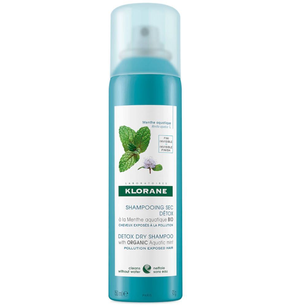 Klorane Haar Anti-Pollution Detox Dry Shampoo Spray 150ml