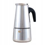 Cebador Inductie Koffiezetter voor 6 Kopjes (300ml) - Roestvrij Staal