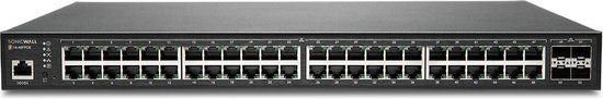 SonicWall SWS14-48FPOE Managed L2 Gigabit Ethernet PoE+ Switch