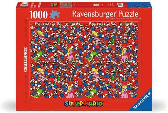 Ravensburger puzzel Super Mario - Legpuzzel - 1000 stukjes