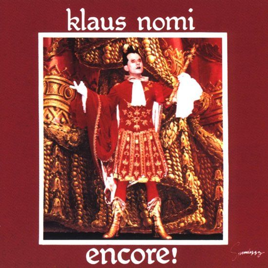 Klaus Nomi - Encore (Nomi's Best) - CD