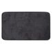 Gedy Fuzzy badmat 80 x 50 cm, zwart