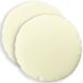 vidaXL - Kussensloop - 2 stuks - HEERLEN - Crèmekleurig - Ø 60 cm - Polyester