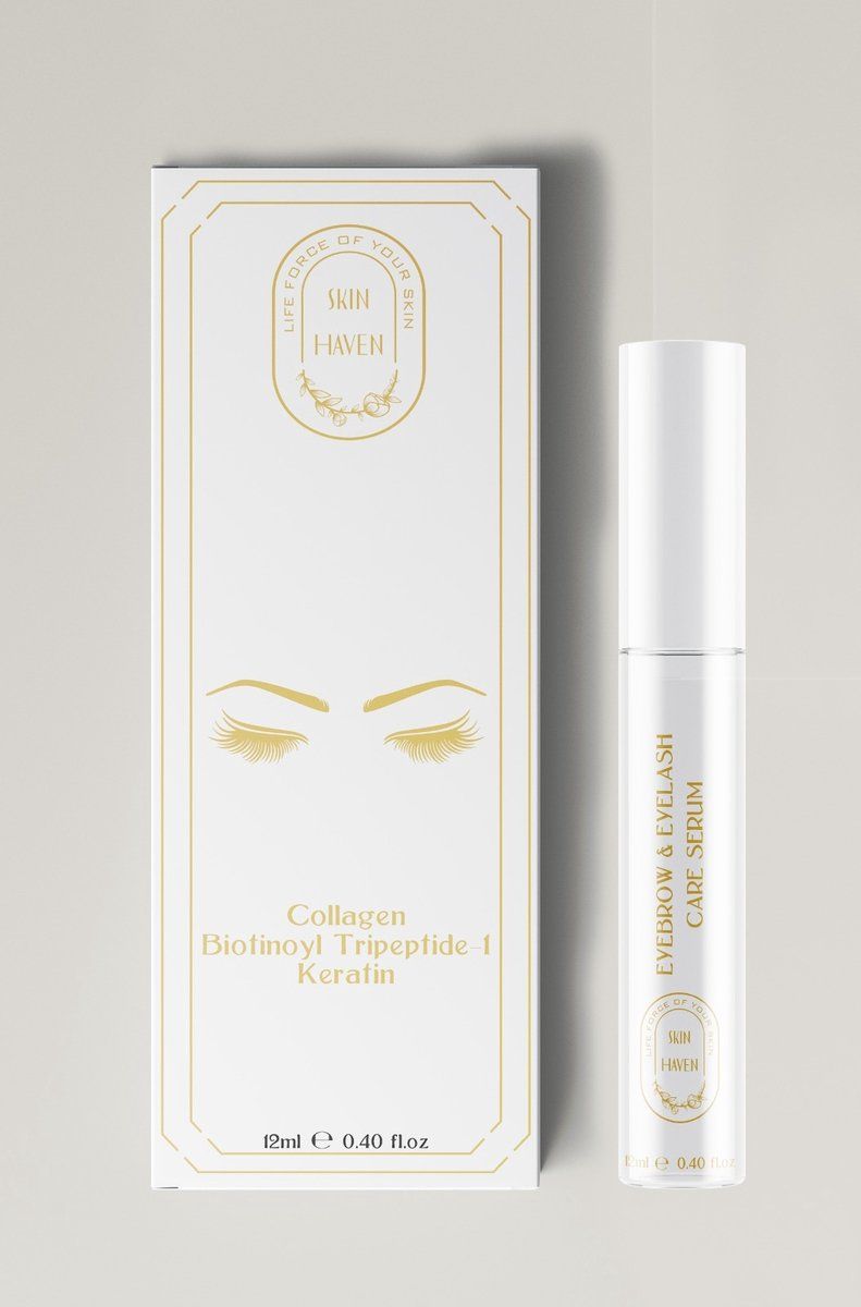 Skin Haven - Wenkbrauw en Wimper Verzorging Serum - Collageen Biotinoyl Tripeptide 1 Keratine