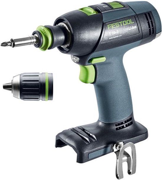 Festool T 18+3-Basic Accu Schroefboormachine 18V Basic Body in Systainer - 576448