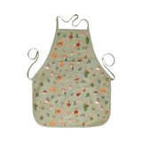 Tablier enfant, trésors de la forêt, coton bio GOTS