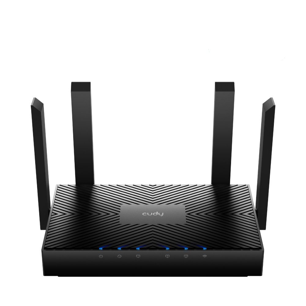 Cudy WR3000 - Wi-Fi 6 Router - Dual-Band - Gigabit Ethernet - Black
