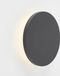 Brilliant shadow Lampe murale LED 6W 3000K Ronde Noire