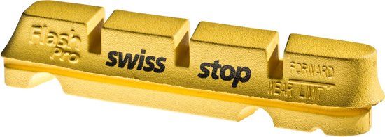 SwissStop Remblok Set Flash Pro Yellow King - Shim/Sram