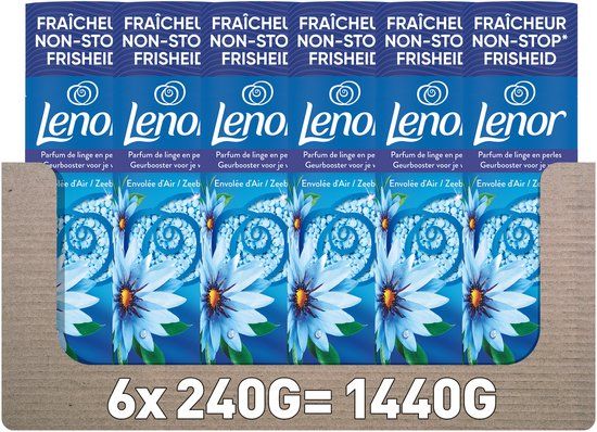 Lenor Geurbooster Zeebries - 6 x 240 gram