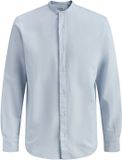 JACK&JONES JJEBREEZE LINEN BLEND BAND SHIRT L/S SN Celestial Blue L