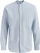 JACK&JONES JJEBREEZE LINEN BLEND BAND SHIRT L/S SN Celestial Blue L