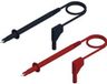 SKS Hirschmann PL 2600 SIL S W SET Veiligheidsmeetsnoerenset 4mm-stekker 4mm-stekker 1.00 m Rood, Zwart 1 stuk(s)