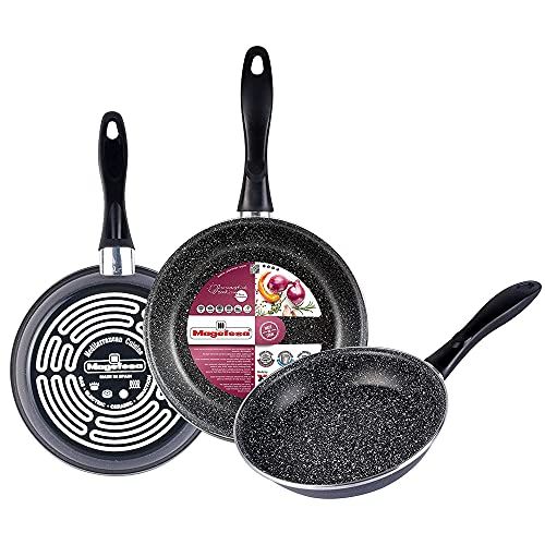 Magefesa K2 Gransasso Pannenset - 3-delig - 20/24/28 cm - Grijs