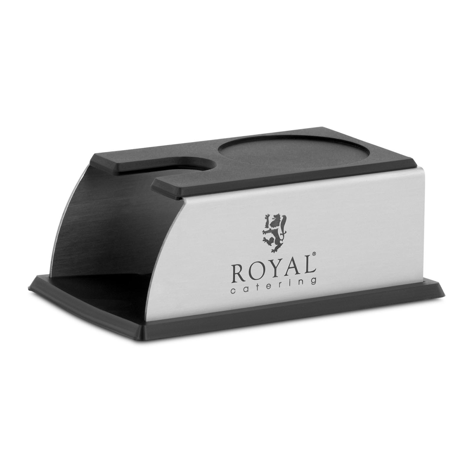 Royal Catering Aanstampstation - roestvrij staal / siliconen - 140x93x60 mm - Royal Catering