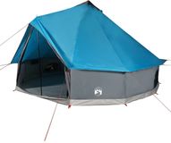 vidaXL Tipitent voor gezin 12-persoons waterdicht blauw