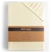 DecoKing Amber Jersey Hoeslaken Crème 140-160x200 cm