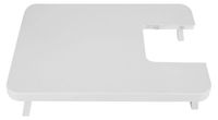 Table d'extension pour machine à coudre, plastique ABS, pliable, 35,5 x 25,3 x 7 cm, blanc