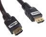 RS PRO HDMI-kabel A HDMI stekker B HDMI-stekker, 3m, zwart