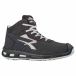 U-Power Don't Worry... BE Happy! Stego S ESD S3s Ci FO SR Chaussure de travail Homme, Gris plomb orange fluo, 47 EU