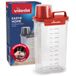 Vileda Wasmiddelbox 2300 ml rood met maatbeker, grote luchtdichte opslag