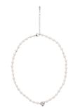 Gaya Ketting zilver / parelwit