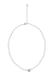 Gaya Ketting zilver / parelwit
