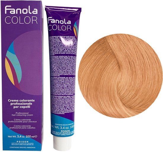 Fanola Cream Color 10.41 Blonde Platinum Copper Ash 100ml