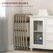 HOMCOM Opklapstoel Polyester 45x46x78cm Beige