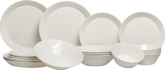 Iittala Teema Serviesset - 16-delig - Wit - 4 Personen