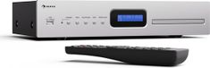 Auna Art22 Lecteur CD HiFi avec station slot-in, entrée USB, lecture CD-MP3, télécommande, sorties optique et coaxiale – qualité sonore 3W – Argent