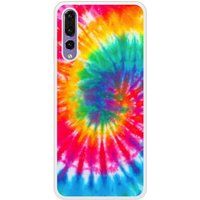 P20 Pro Tie Dye Spirale Bedrukt Siliconen Hoesje