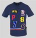 Plein Sport T-Shirt Herren Baumwolle Marine L